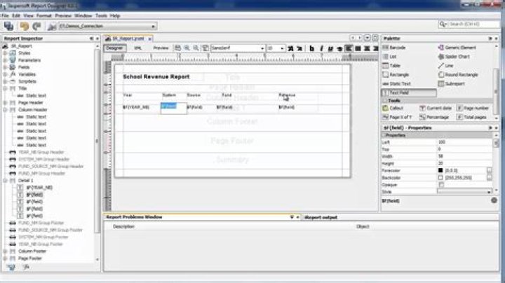 How do I run a Jasper report