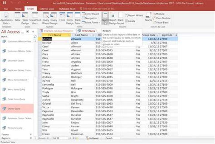 How do I view access reports
