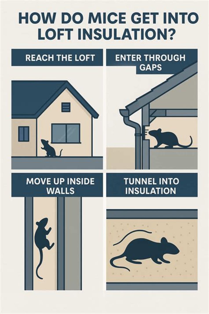 How do mice get in your loft