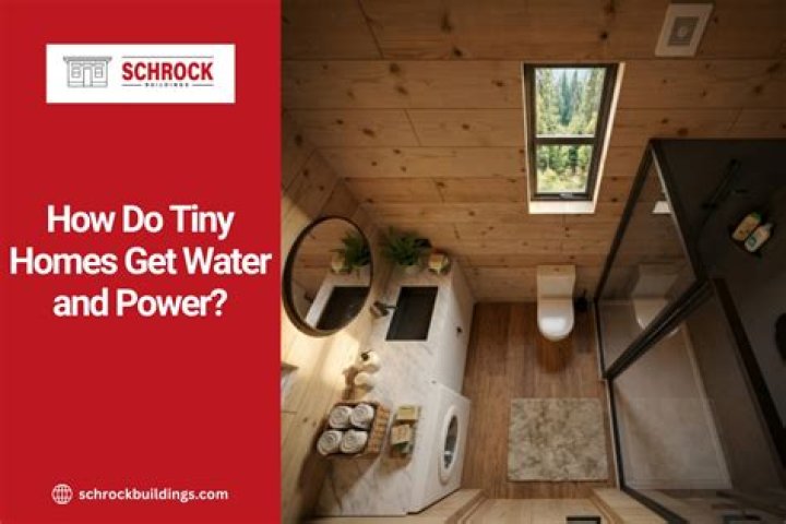 How do tiny homes have water