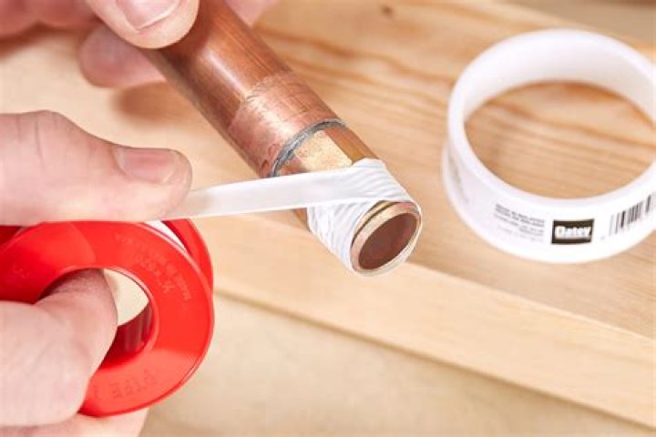 How do you apply thread tape