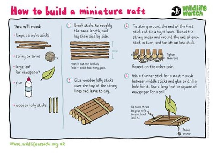 How do you build a mini raft