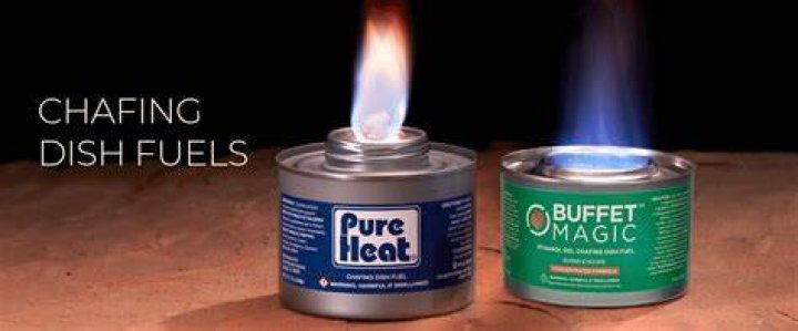 How do you burn chafing fuel