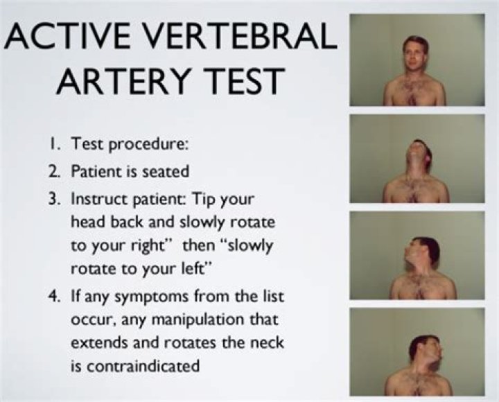 How do you check vertebral artery
