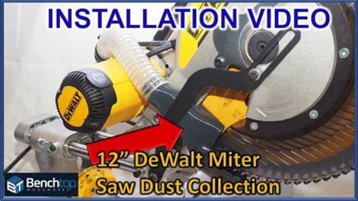 How do you clean a miter saw