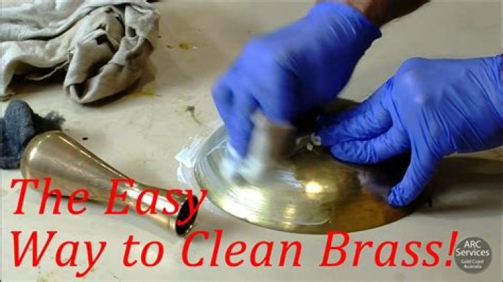 How do you clean brass diya