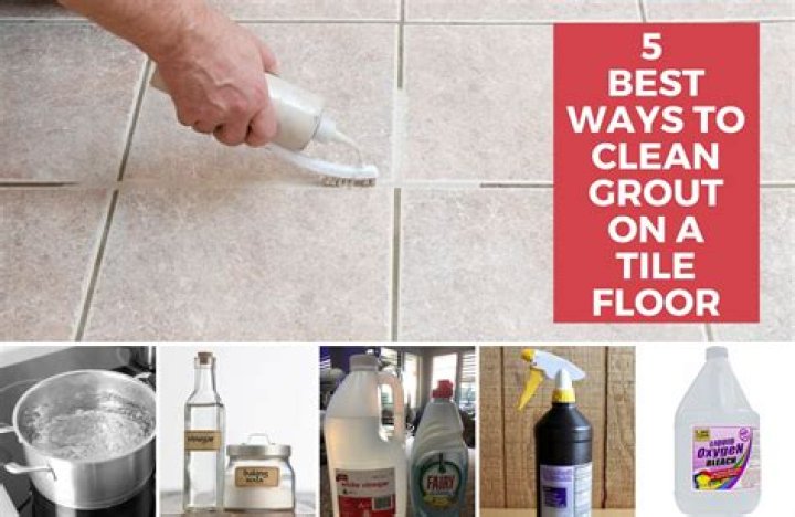 How do you clean rough tiles