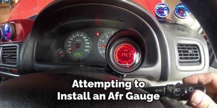 How do you connect AFR gauge