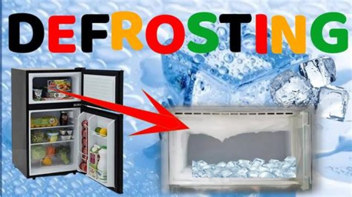 How do you defrost a cooler