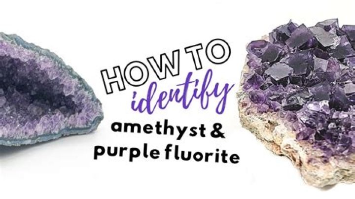 How do you identify fluorite