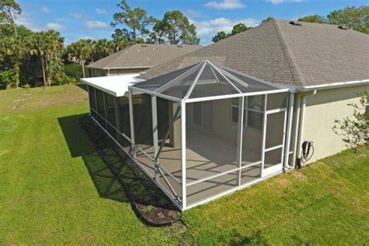 How do you keep a screened patio clean