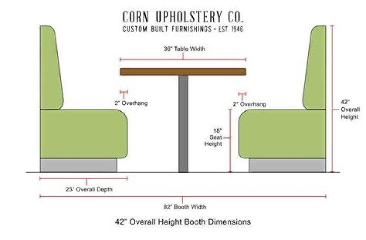 How do you make a booth seat