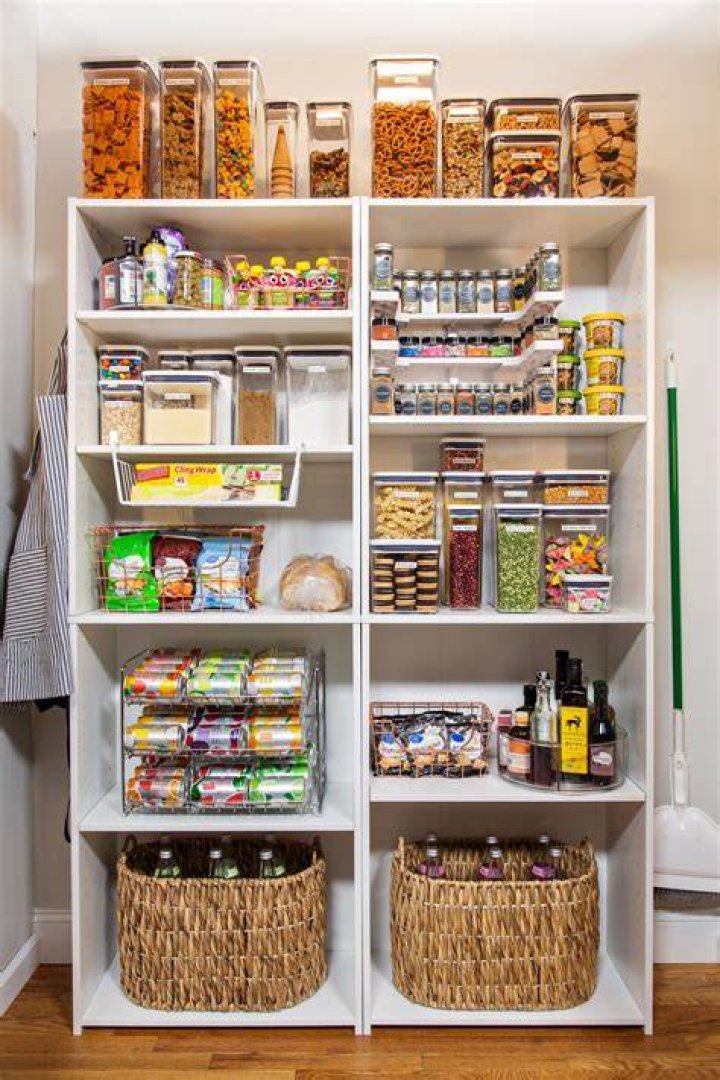 How do you organize a pantry