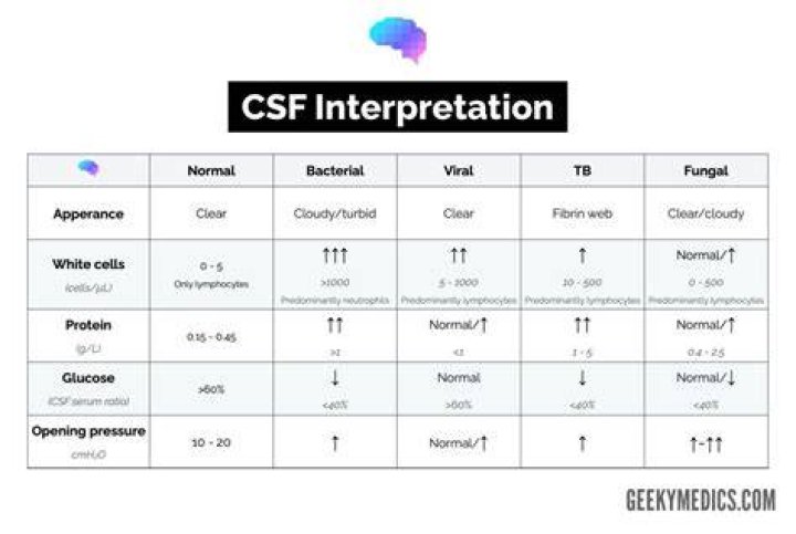 How do you read CSF results