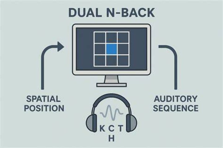 How do you use a dual n back