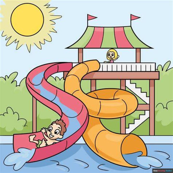 How do you wax a water slide
