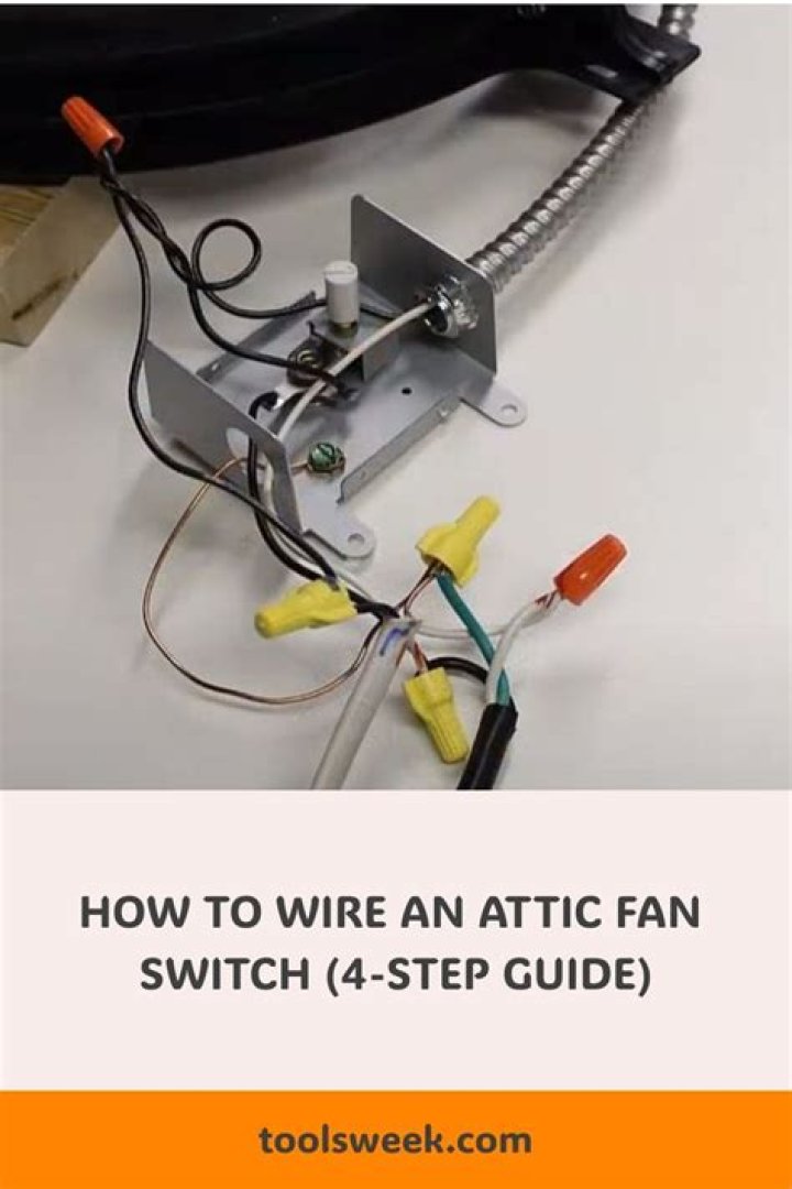 How do you wire an attic fan