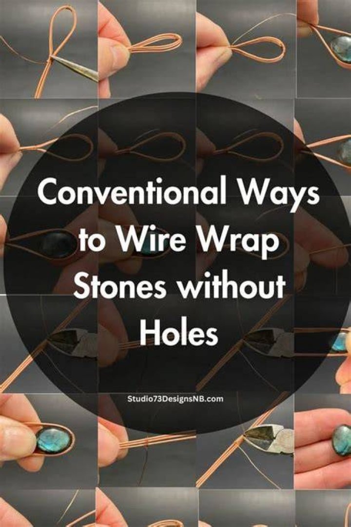 How do you wire wrap stones