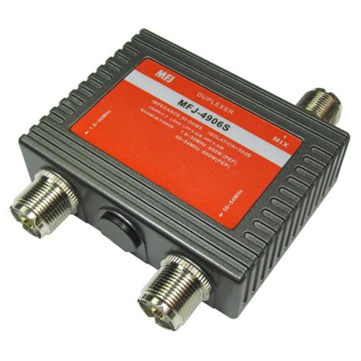 How does a VHF duplexer work