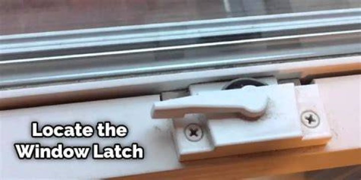 How does a window latch work