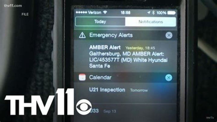 How does an Amber Alert work