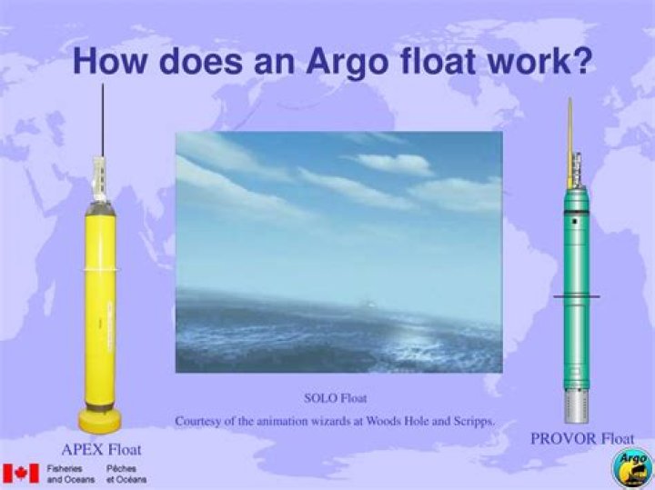 How does an Argo float work