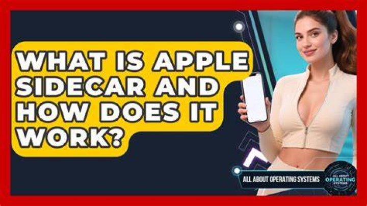 How does Apple Sidecar work