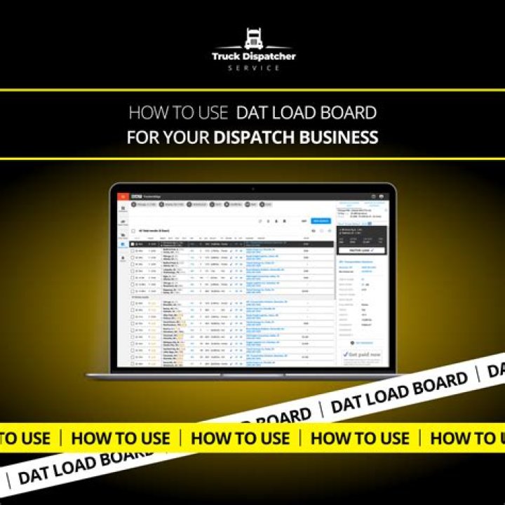 How does DAT load board work