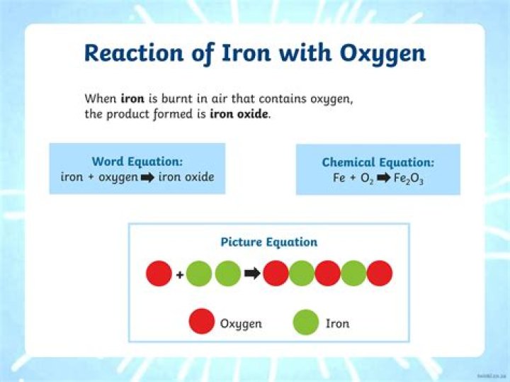 How does oxygen affect steel