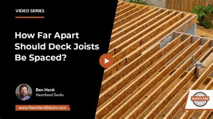 How far should 2×4 be apart
