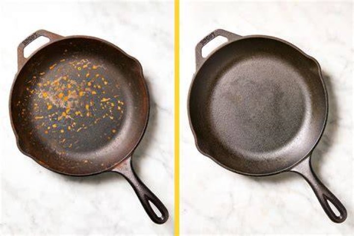 How is a cast iron pan made
