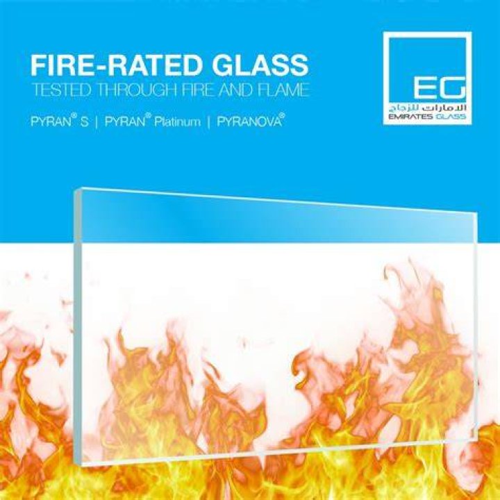 How is fire rated glass made
