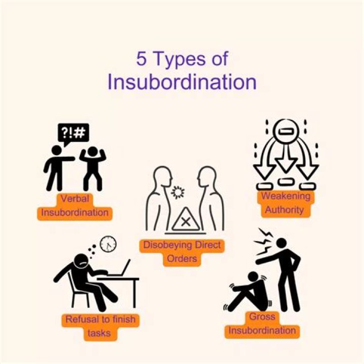 How is insubordination defined