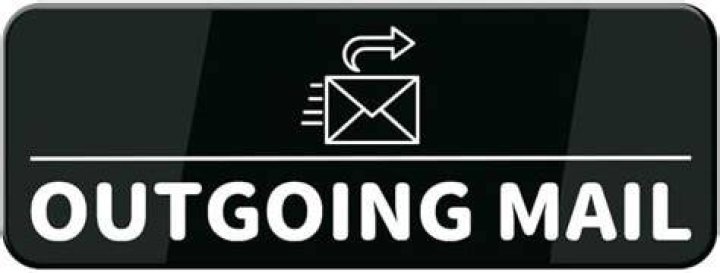 How is outgoing mail handled