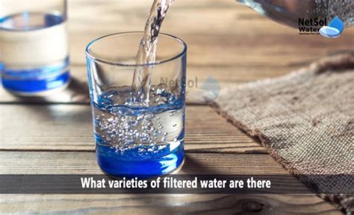 How is water being filtered
