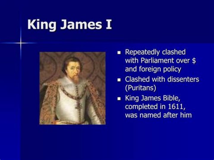 How long did King James Rule