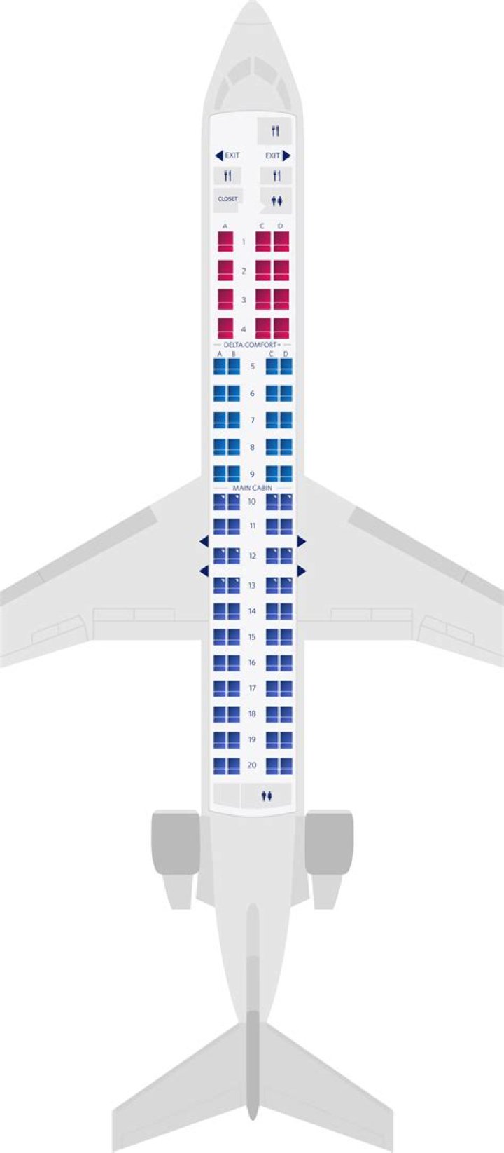 How many seats are on a cr7