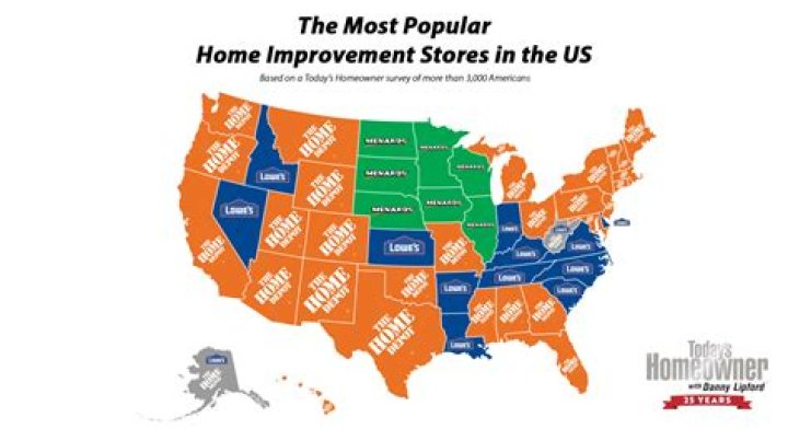 How many states have Menards