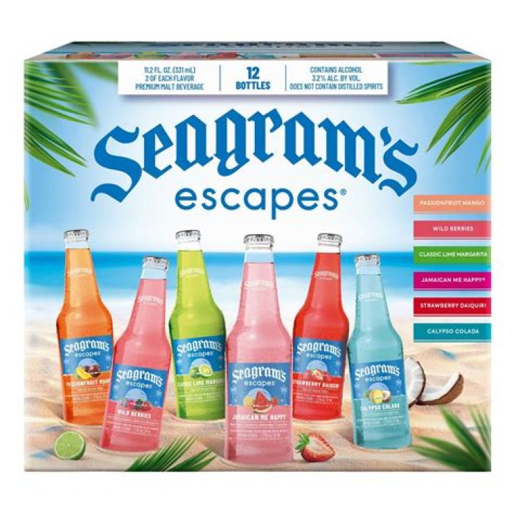How much alcohol is seagrams