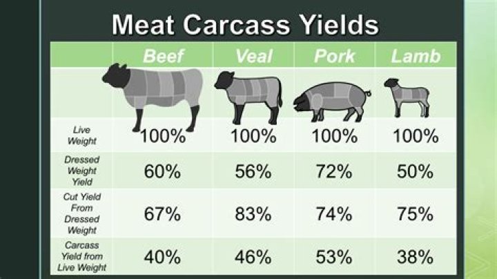 How much does a beef carcass cost