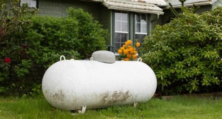 How much is an empty propane tank