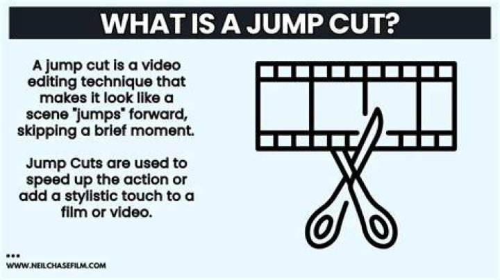 How was the jump cut created