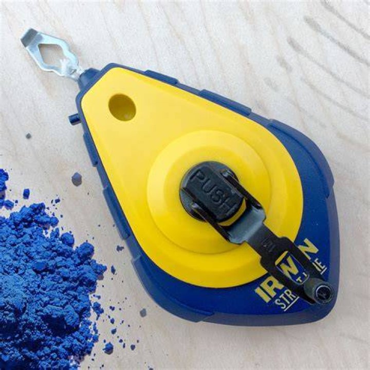 Is blue chalk line permanent