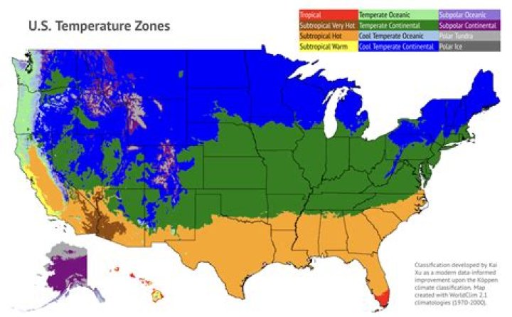 Is Colorado a temperate zone