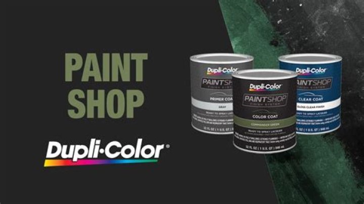 Is Dupli Color lacquer based