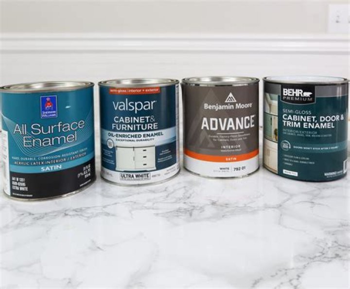 Is enamel paint always shiny