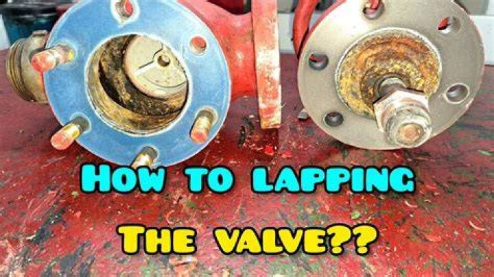 Is lapping valves necessary