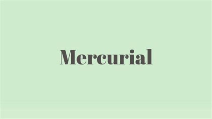 Is mercurial a negative word