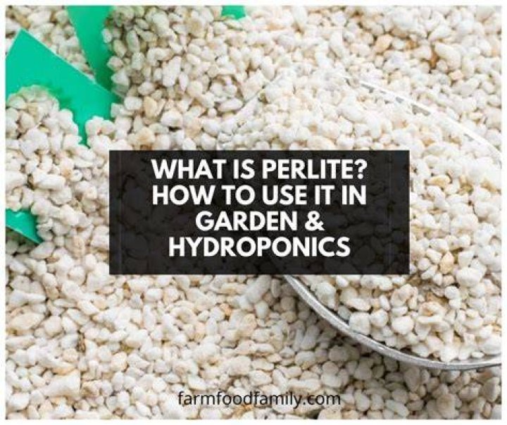 Is perlite good for a garden