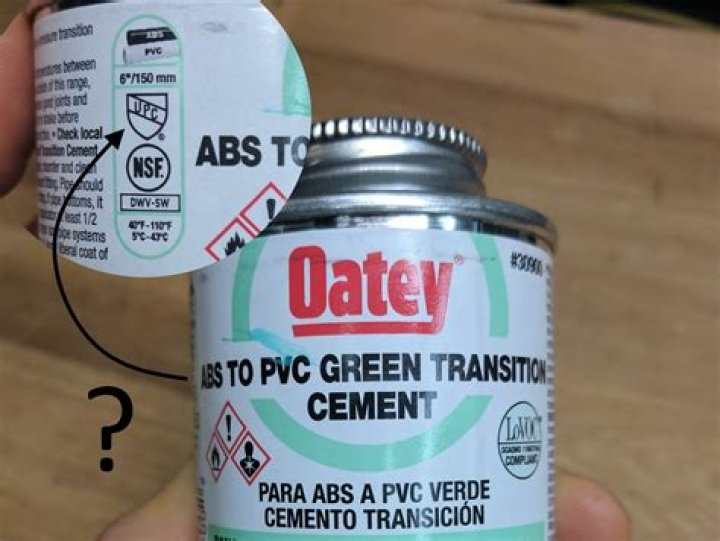 Is PVC and ABS glue the same